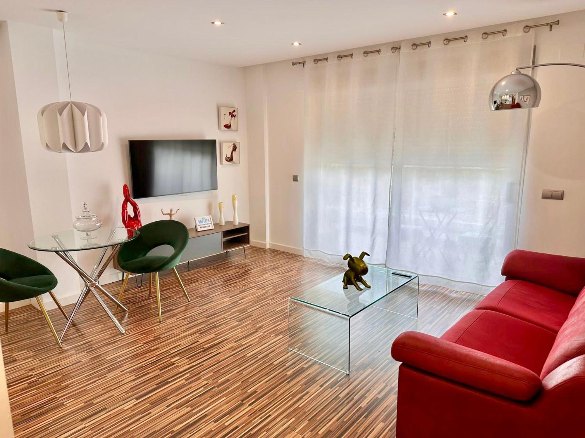 Апартаменты Apartamento Centrico Con Plaza De Garaje Y Piscina Мурсия Экстерьер фото